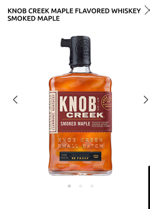 Knob Creek Smoked Maple Bourbon Flavored Whiskey 90