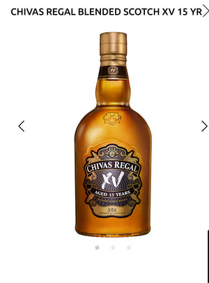 Chivas Regal Blended Scotch Xv 15 Yr 80
