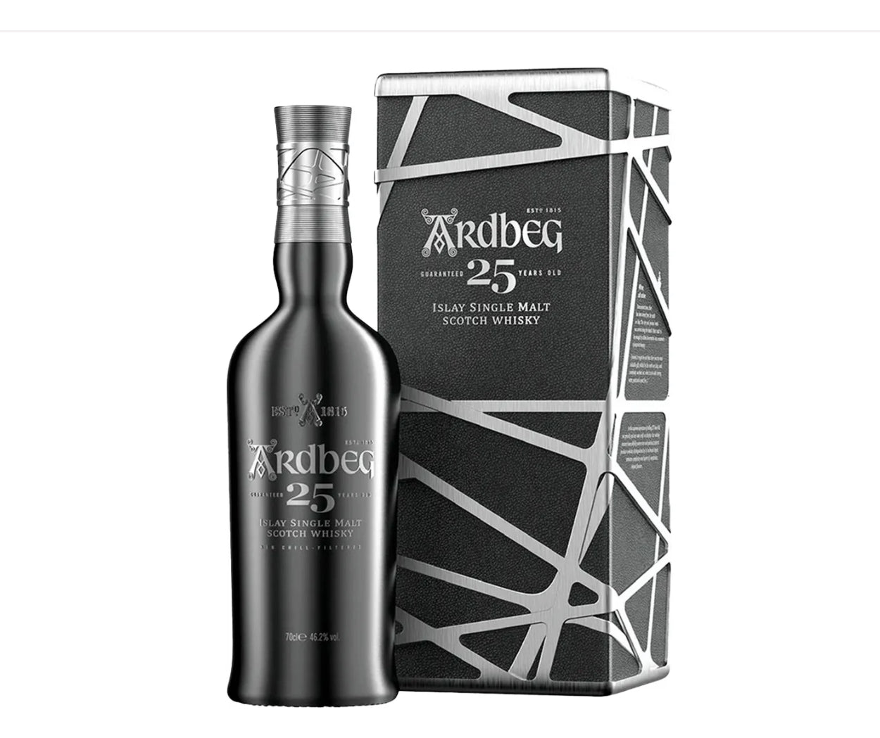 ARDBEG 25 YEAR OLD SINGLE MALT WHISKY 750ML