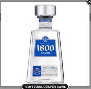1800 tequila, silver 750 ml