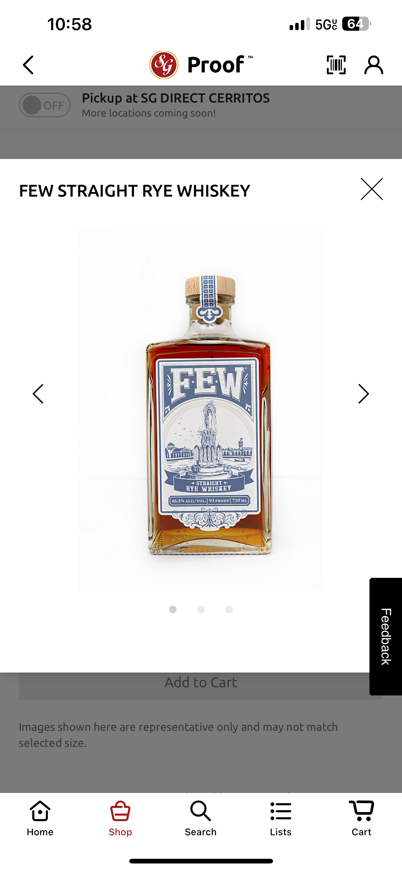 Few Straight Rye Whiskey 93