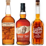 Traveller Blend No. 40, Buffalo Trace Sazerac Rye 3 Pack Bundle