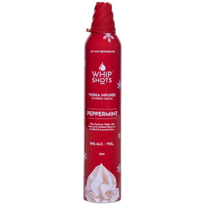 Whipshots Vodka Infused Peppermint Whipped Cream by Cardi B