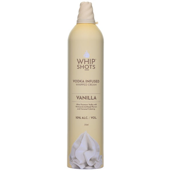 Whipshots Vodka Infused Vanilla Whipped Cream by Cardi B