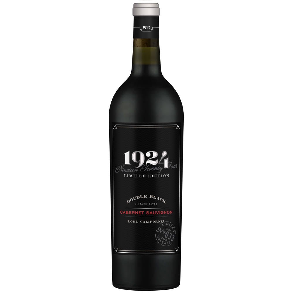 1924 Double Black Cabernet Sauvignon Lodi California - Liquor Daze