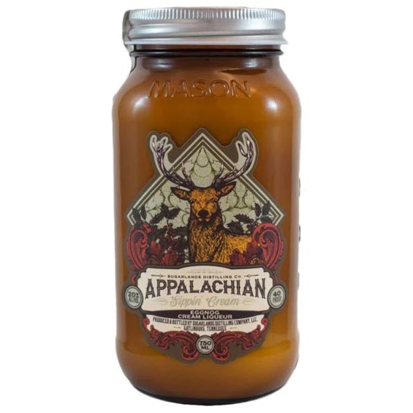 Sugarlands Appalachian Sipping Eggnog Cream Liqueur