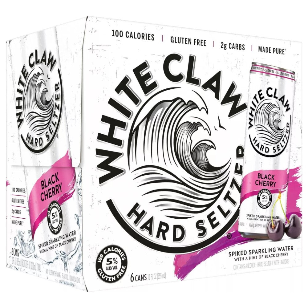White Claw Black Cherry Hard Seltzer