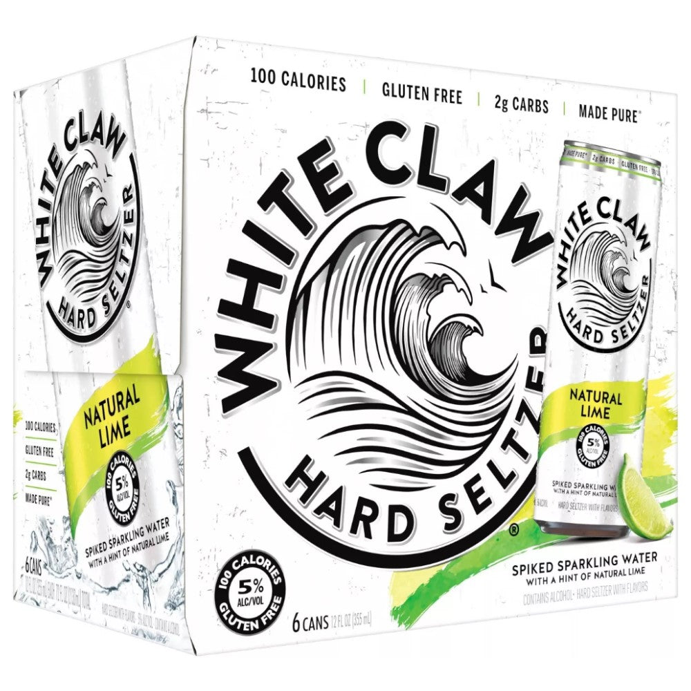 White Claw Natural Lime Hard Seltzer