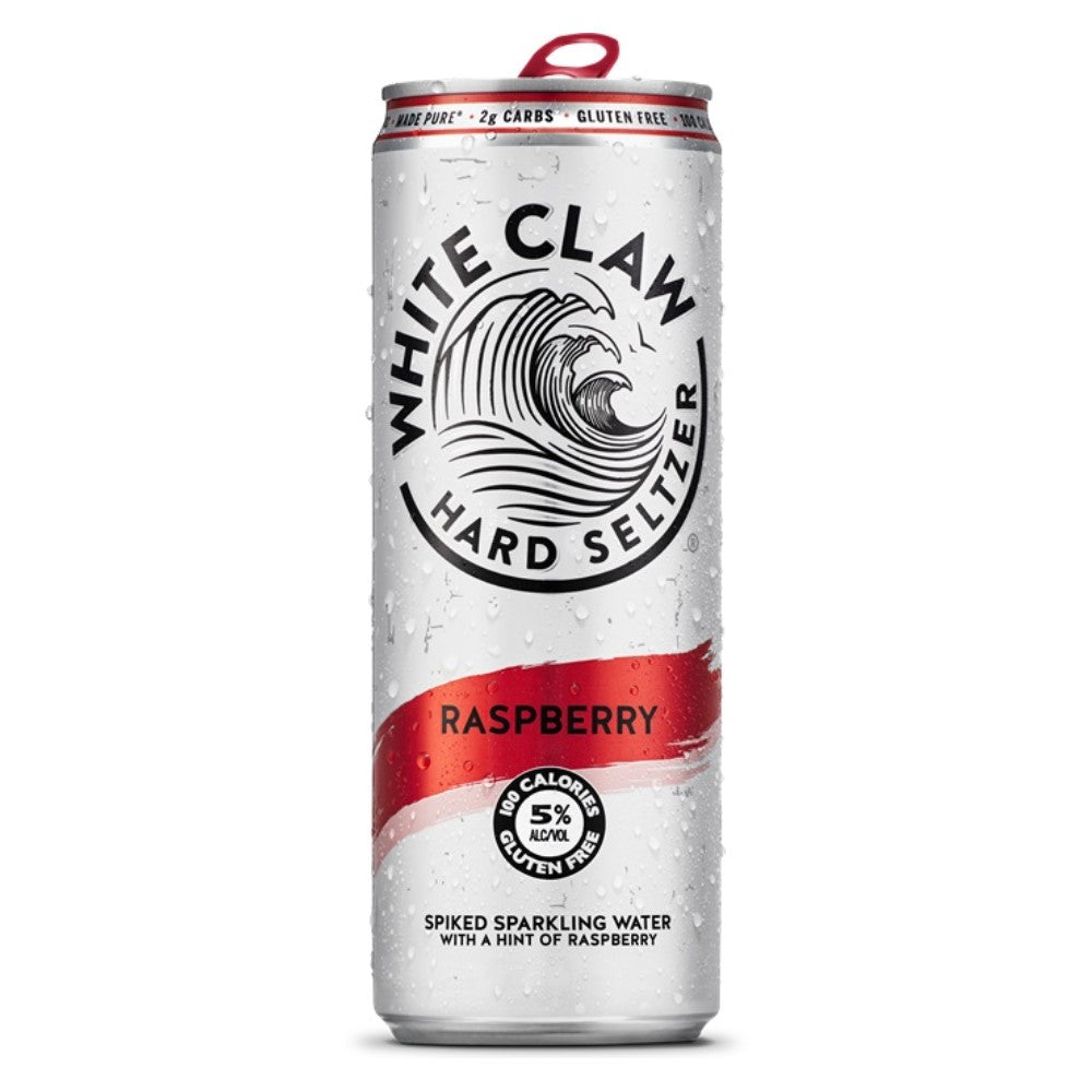 Raspberry Selzer White Claw Raspberry Hard Seltzer 6pk