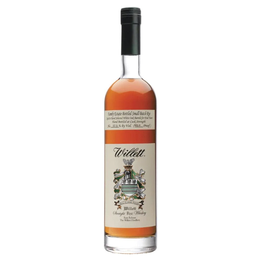 Willett Family Estate Rye 4 Year Old Kentucky Straight Bourbon Whiskey