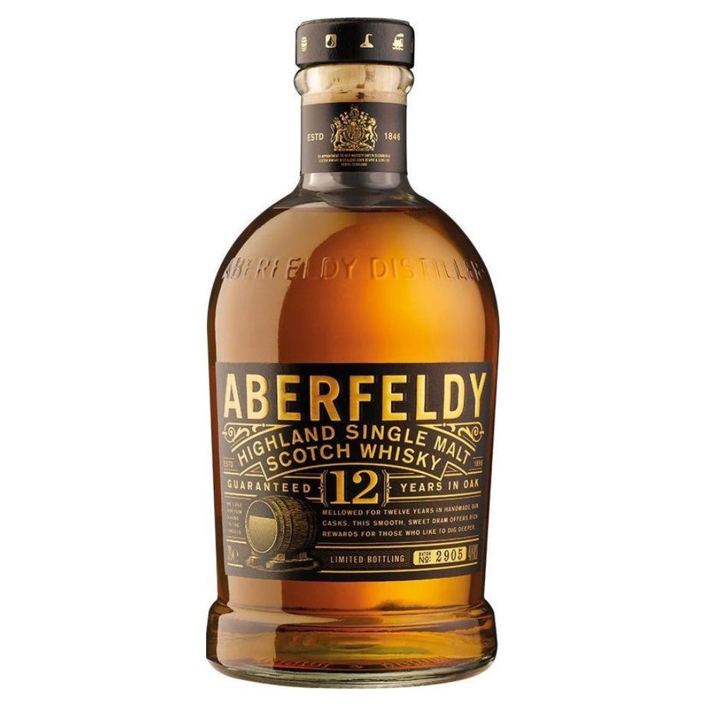 Aberfeldy 12 Year Old Single Malt Scotch Whiskey - Liquor Daze