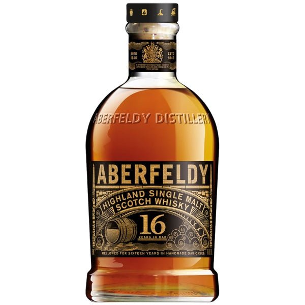 Aberfeldy 16 Year Old Single Malt Scotch Whisky - Bottle Engraving