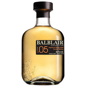 Balblair 2005 Highland Single Malt Scotch Whisky - Liquor Daze