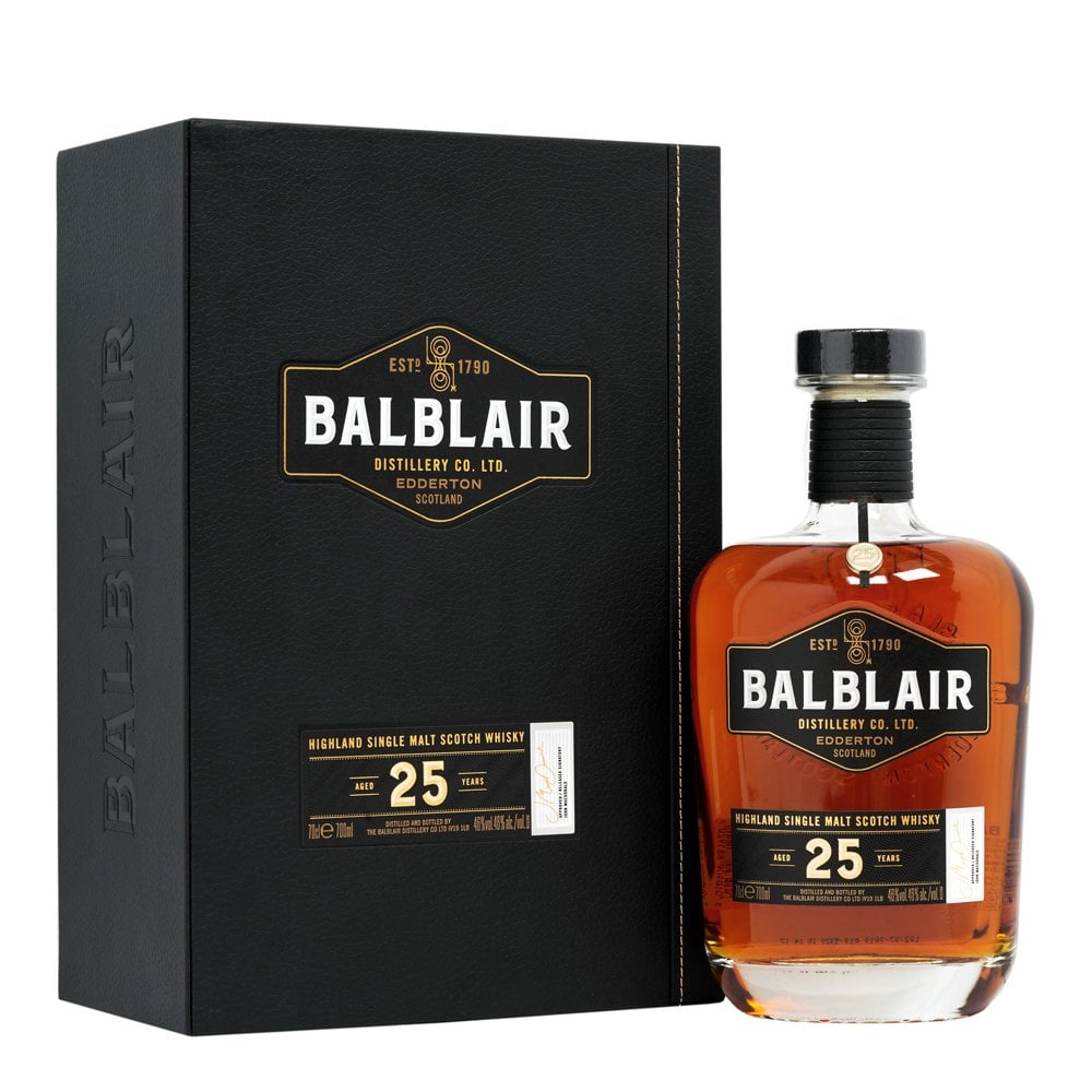 Balblair 25 Year Island Single Malt Scotch Whisky 