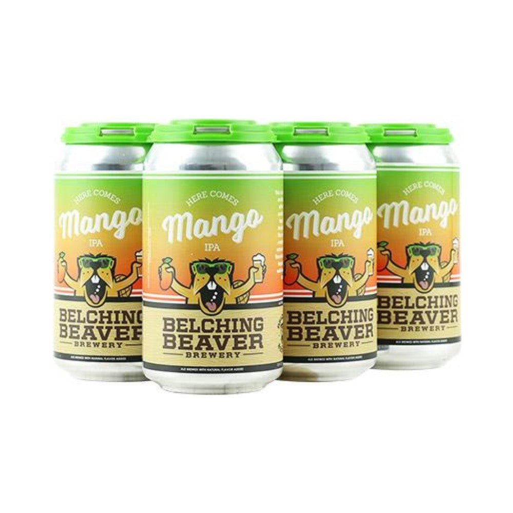 Belching Beaver Here Comes Mango IPA Beer 6pk  