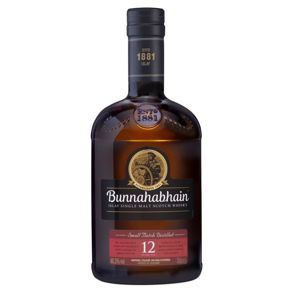 Bunnahabhain 12 Year Old Single Malt Scotch Whiskey 