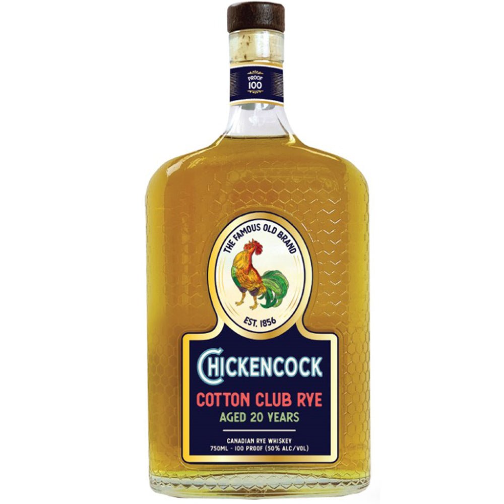 Chicken Cock 20 Year Cotton Club Rye Whiskey - Liquor Daze