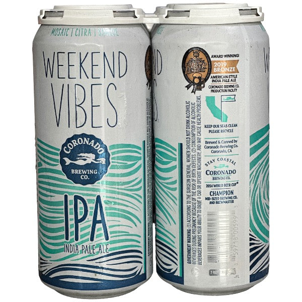 Coronado Weekend Vibes IPA Beer 6pk