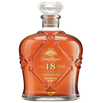 Crown Royal Aged 18 Years Extra Rare Blended Canadian Whisky