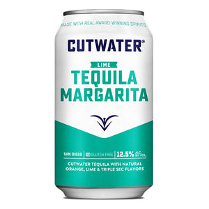 Cutwater Lime Tequila Margarita Cocktail 4pk - Liquor Daze