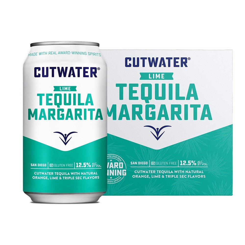 Cutwater Lime Tequila Margarita Cocktail 4pk - Liquor Daze