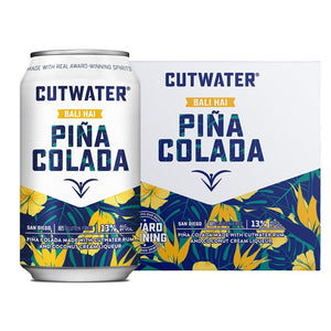 Cutwater Pina Colada Cocktail 4pk - Liquor Daze