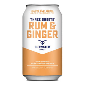 Cutwater Rum & Ginger Cocktail 4pk - Liquor Daze