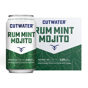 Cutwater Rum Mint Mojito Cocktail 4pk - Liquor Daze