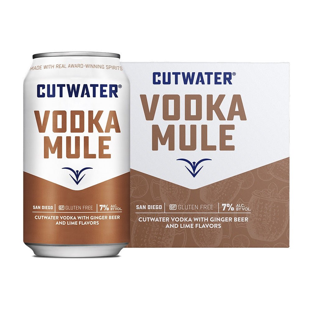 Cutwater Vodka Mule Cocktail 4pk - Liquor Daze