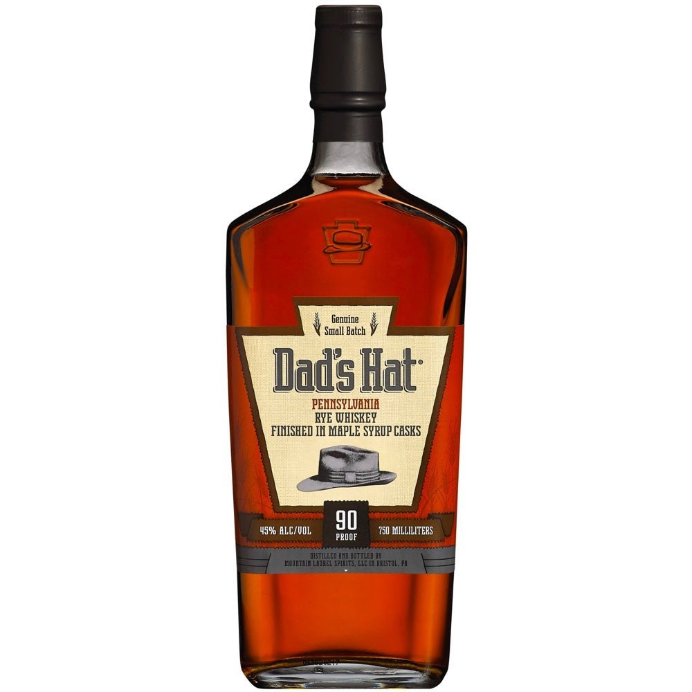 Dad's Hat Pennsylvania Maple Cask Finish Rye Whiskey - Liquor Daze