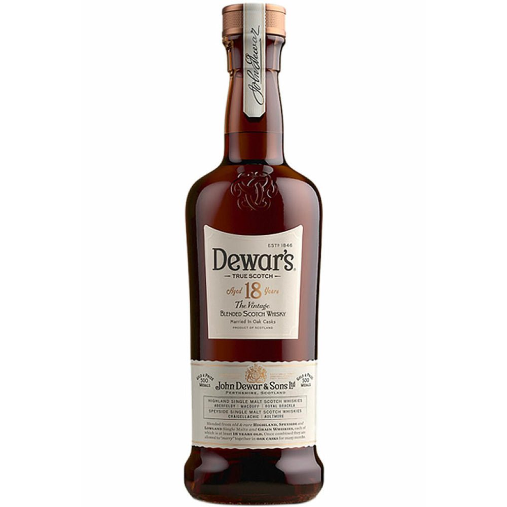 Dewar’s 18 Year Old Scotch Whisky - Liquor Daze