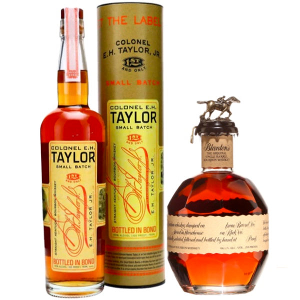 Colonel E.H. Taylor, Jr. Small Batch & Blanton's Single Barrel Bourbon Whiskey Bundle