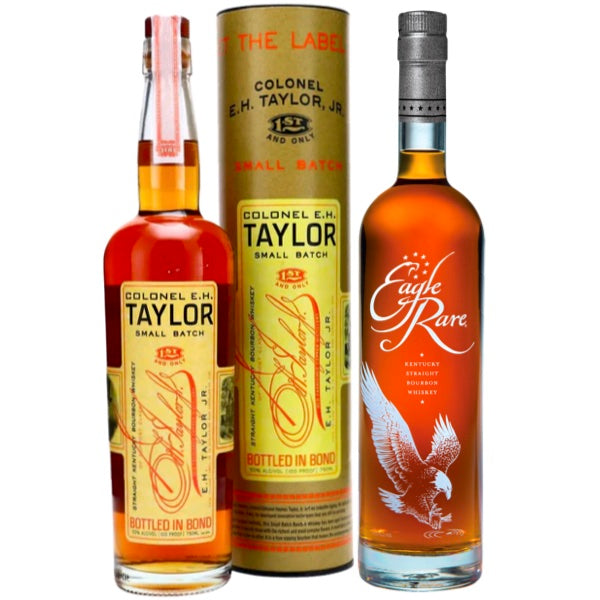 Colonel E.H. Taylor, Jr. Small Batch & Eagle Rare Bourbon Whiskey Bundle