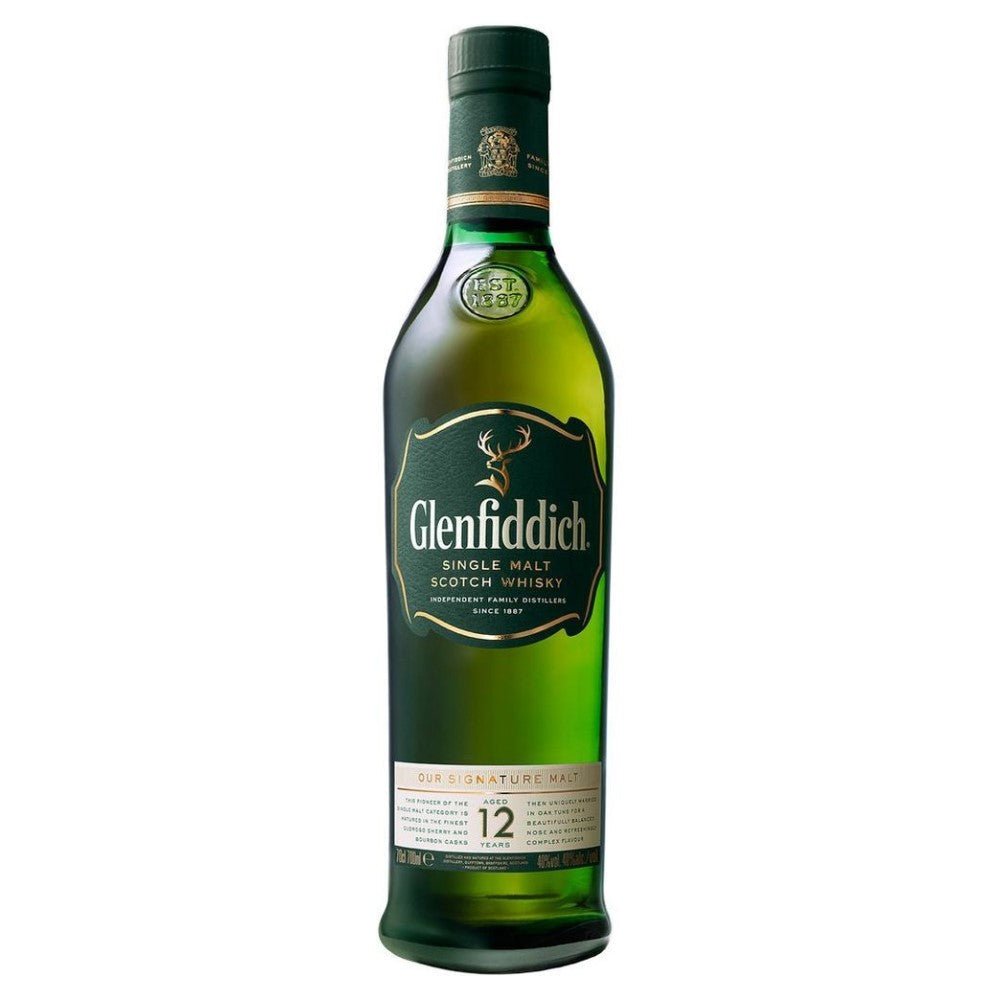 Glenfiddich 12 Year Old Single Malt Scotch Whiskey - Liquor Daze