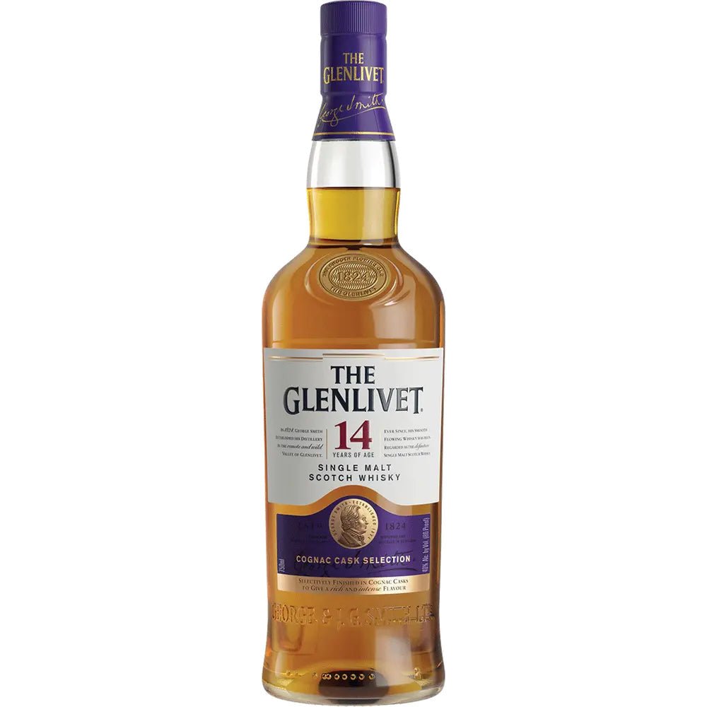 Glenlivet 14 Year Old Single Malt Scotch Whiskey - Liquor Daze