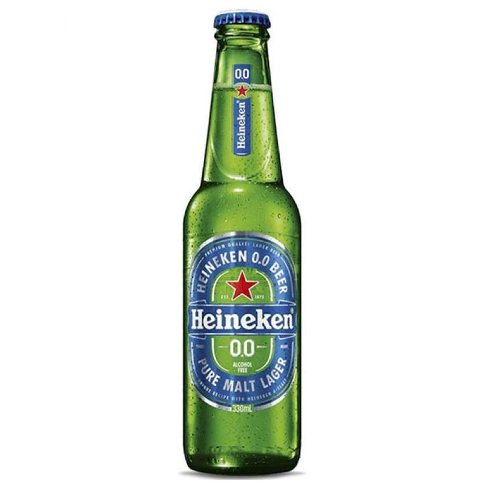 Heineken 0.0 Non-Alcoholic Lager Beer Taste Beverage 6pk  