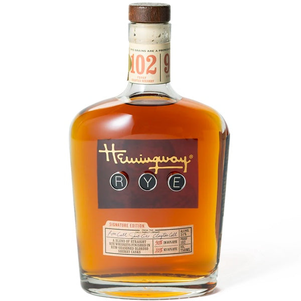 Hemingway Signature Edition Rye Whiskey