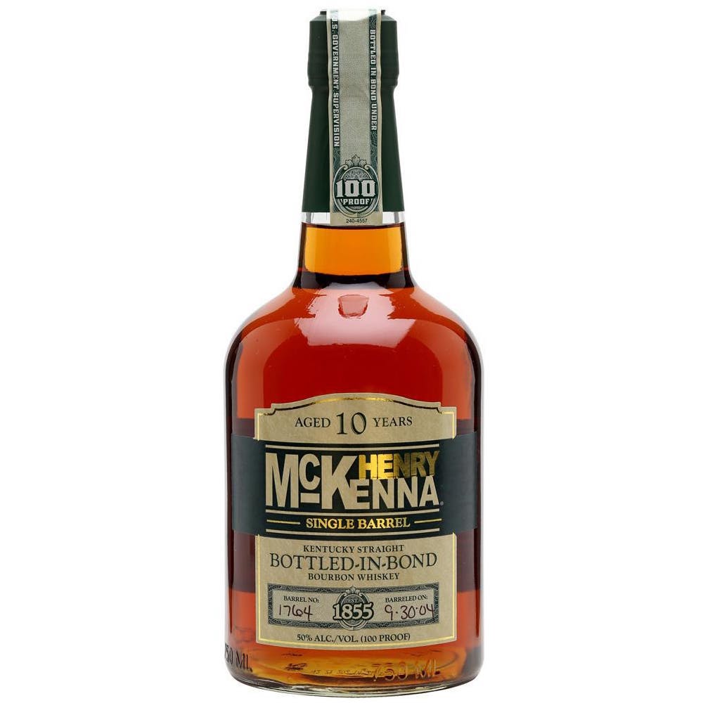 Henry McKenna Single Barrel Kentucky Straight Bourbon Whiskey - Liquor Daze