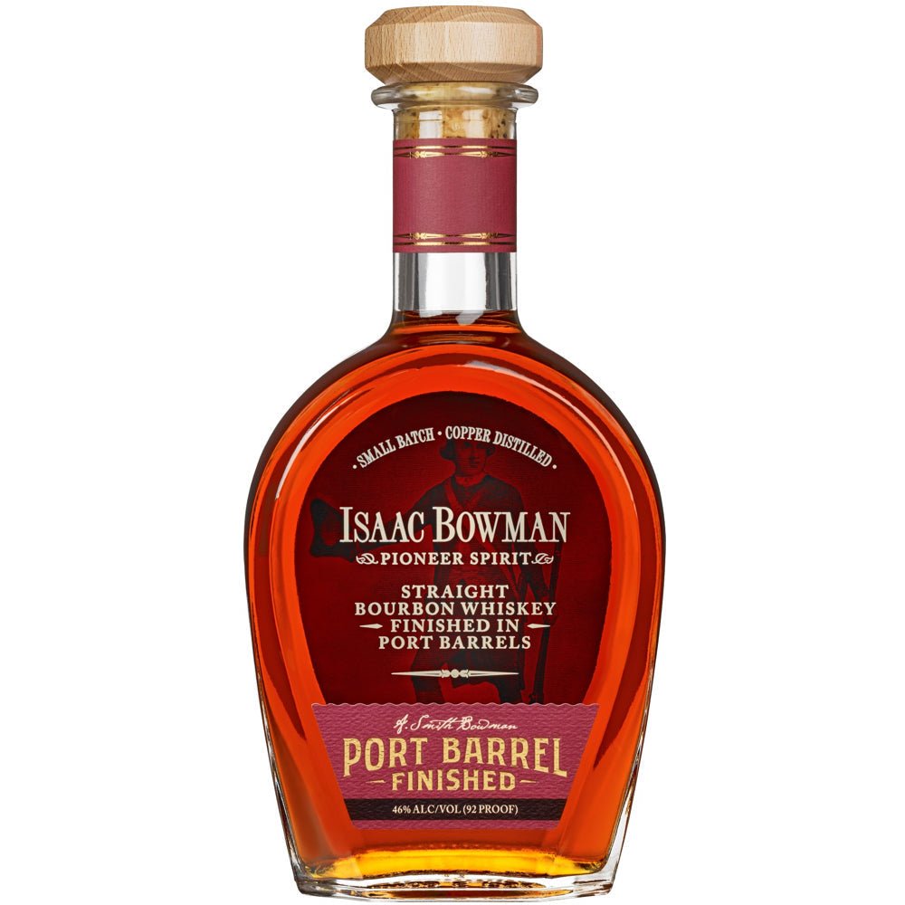 Isaac Bowman Port Barrel Finished Virginia Straight Bourbon Whiskey - Liquor Daze