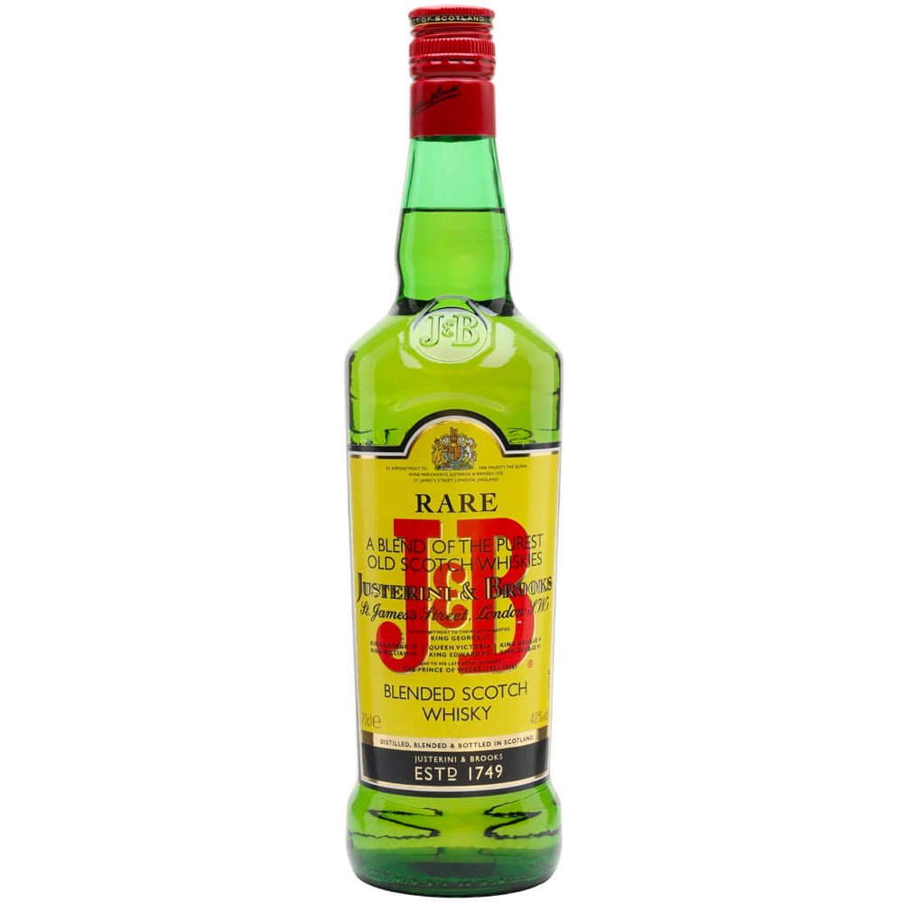 J&B Rare Blended Scotch Whisky - Liquor Daze