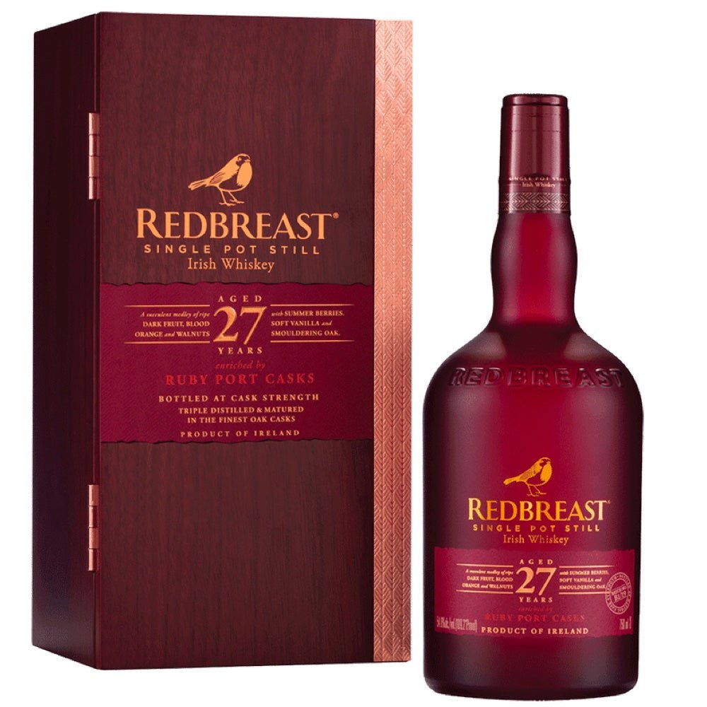 Redbreast 27 Year Old Single Pot Still Irish Whiskey - Liquor Daze