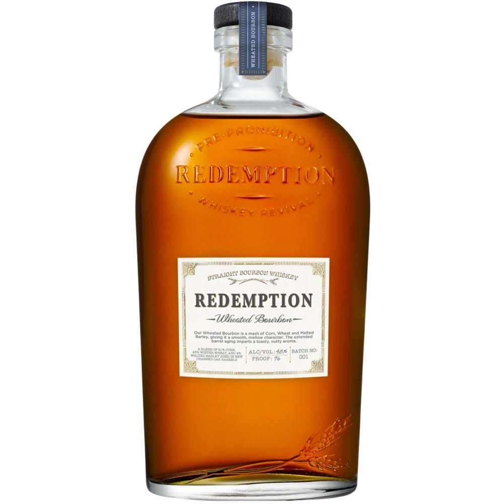 Redemption Wheated Bourbon Whiskey - Liquor Daze