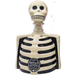 Los Azulejos Skelly Blanco Ceramic Bottle Tequila