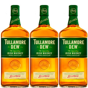 Tullamore D.E.W. Original Blended Irish Whiskey 3 Bottles Bundle