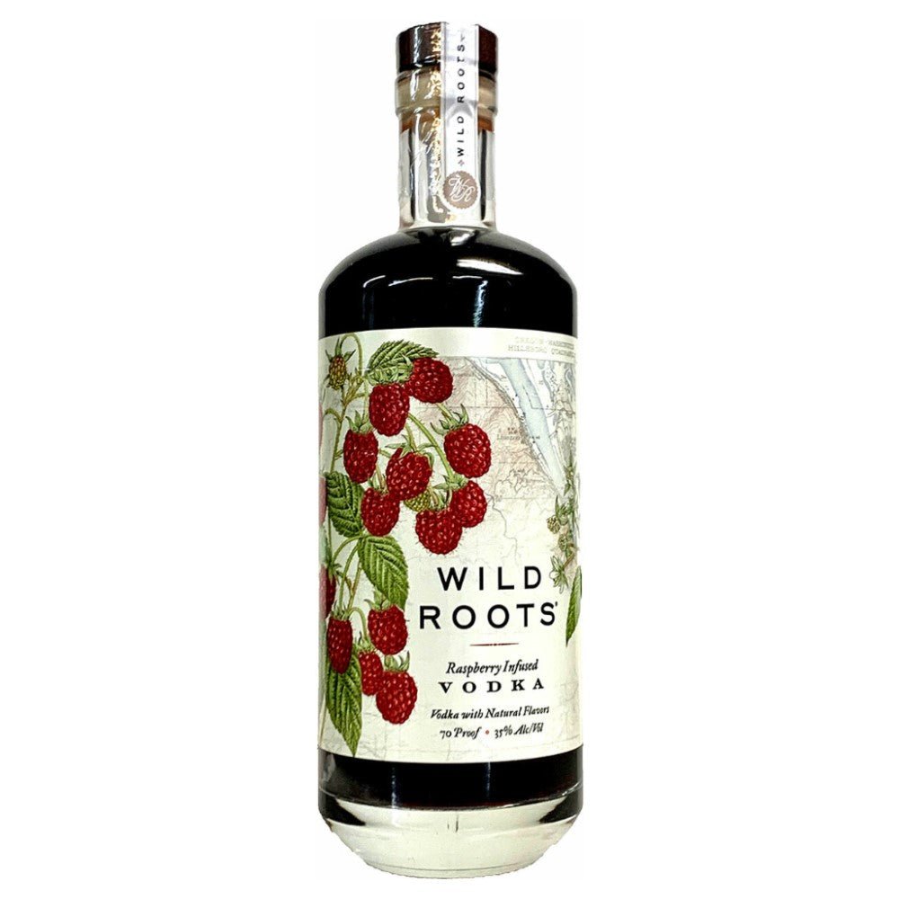 Wild Roots Raspberry Infused Vodka - Liquor Daze